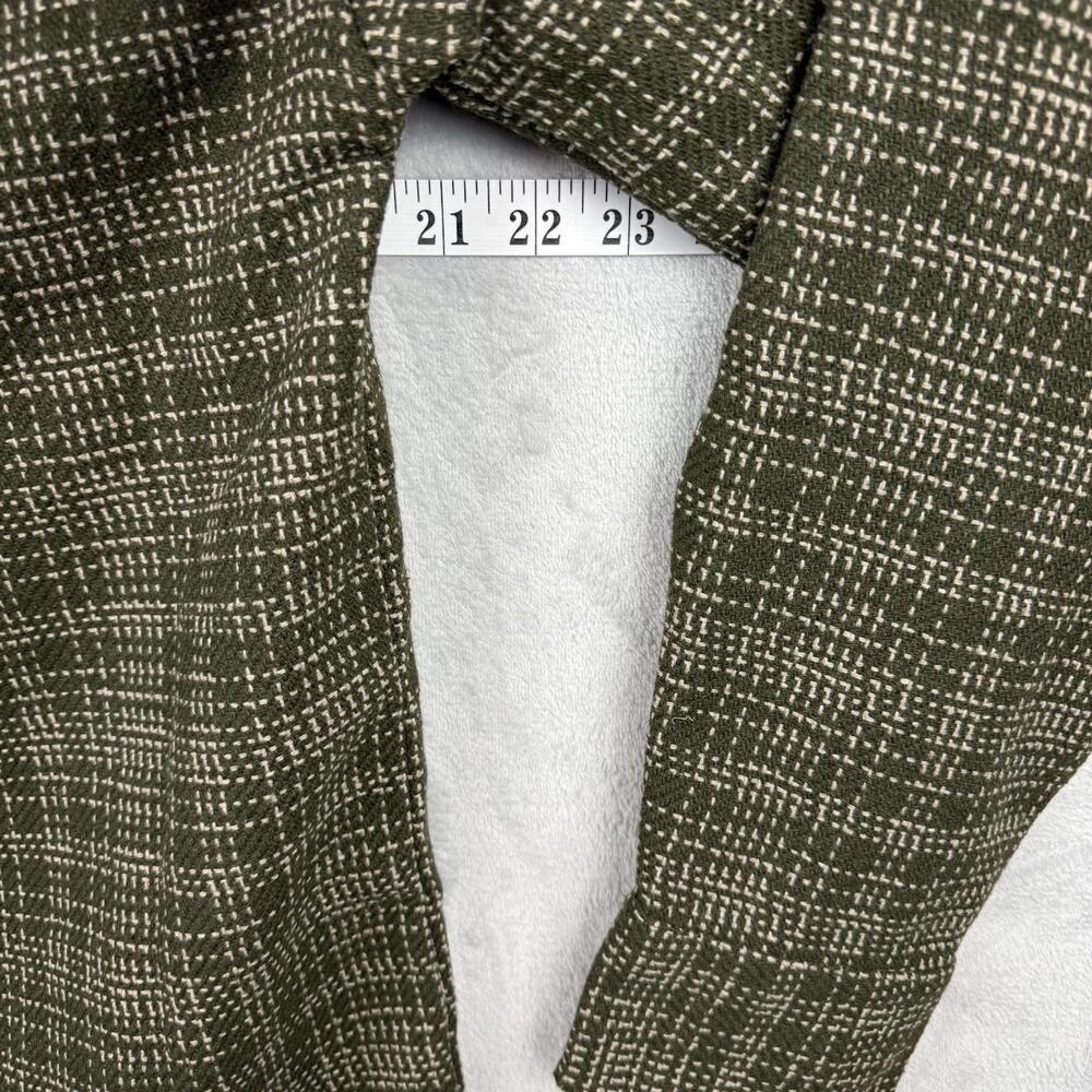 NWT Common People Shirt Men Sz S Shacket Overshirt Plaid Granby Luxe Knit $209 - Picture 10 of 10